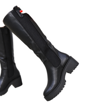 Clarimond | Chunky-Sole Stretch Boots