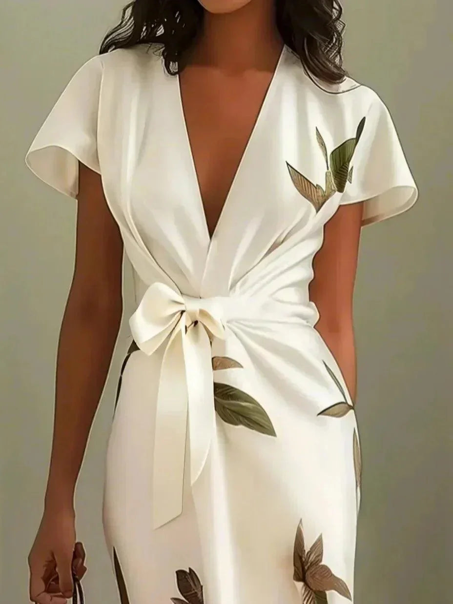 AMELIA | FLORAL WRAP DRESS