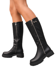 Godelieve | Adjustable Zip Boots