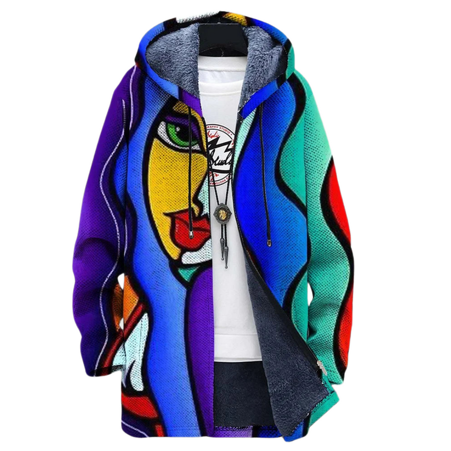 Annabel | Colourful Artistic Coat