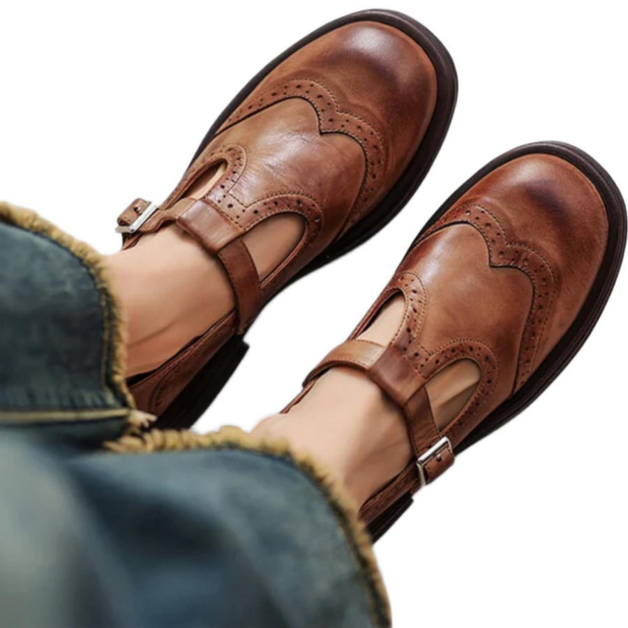Tenzin | Buckle-Detail Mary Jane Shoes