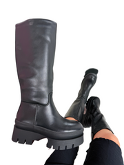 Cunegunda | High Chunky-Sole Boots