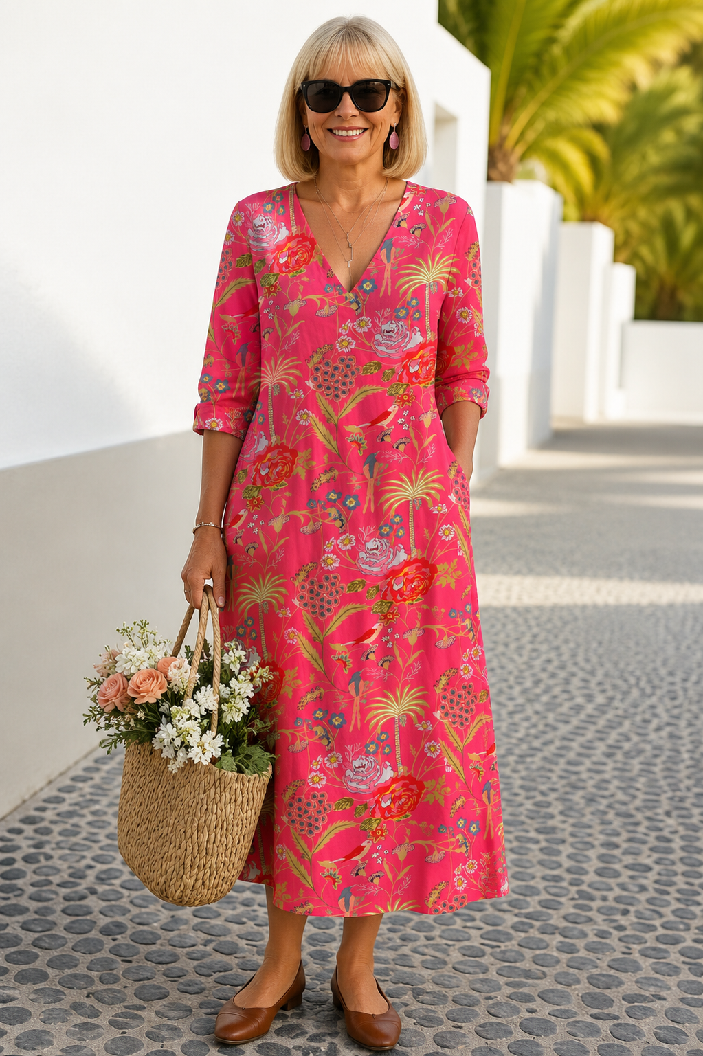 ESME | RELAXED MIDI DAY DRESS