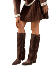 Quitterie | Western-Style High Boots