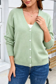Shekinah | V-Neck Button Cardigan