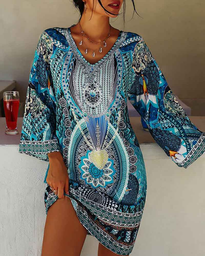 EMELIA | PRINTED LIGHTWEIGHT DRESS