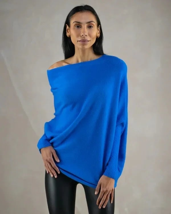 Maryelizabeth | Wide-Neck Jumper