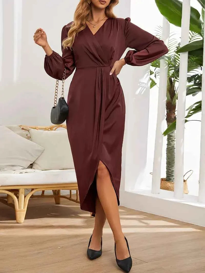 GENEVIEVE | LONG-SLEEVE DRESS