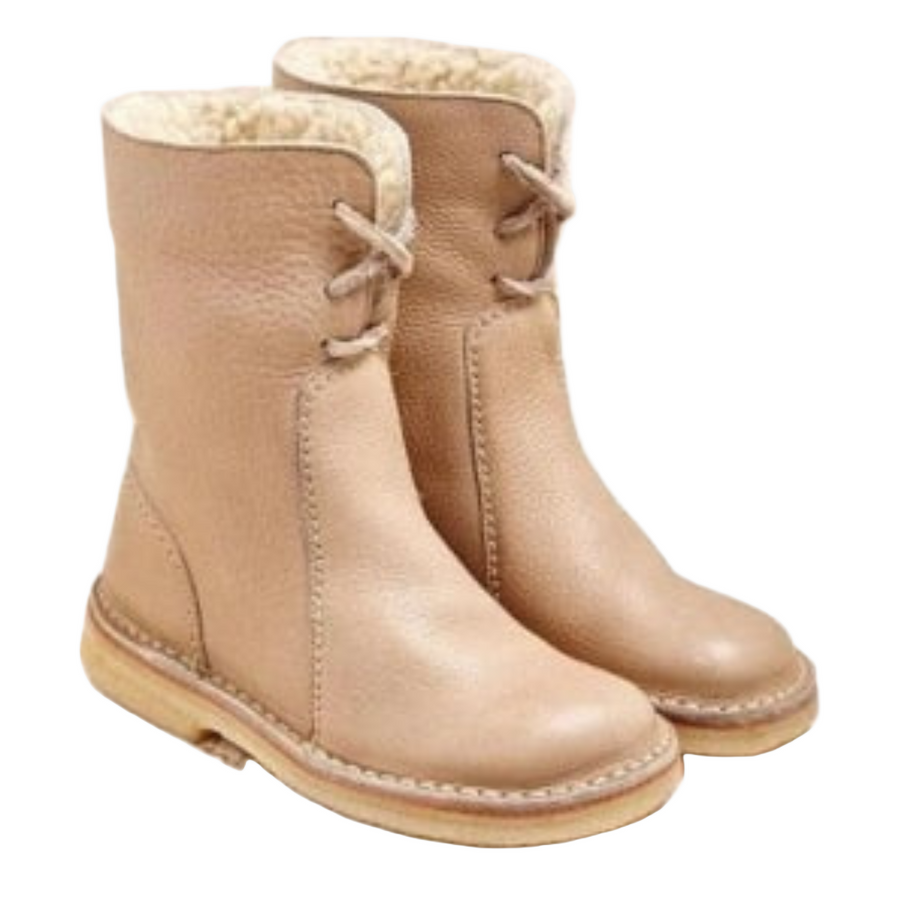 Etta | Waterproof Leather Mens Boots with Woollen Lining
