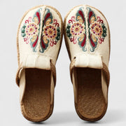 Clarize | Embroidery Sandals