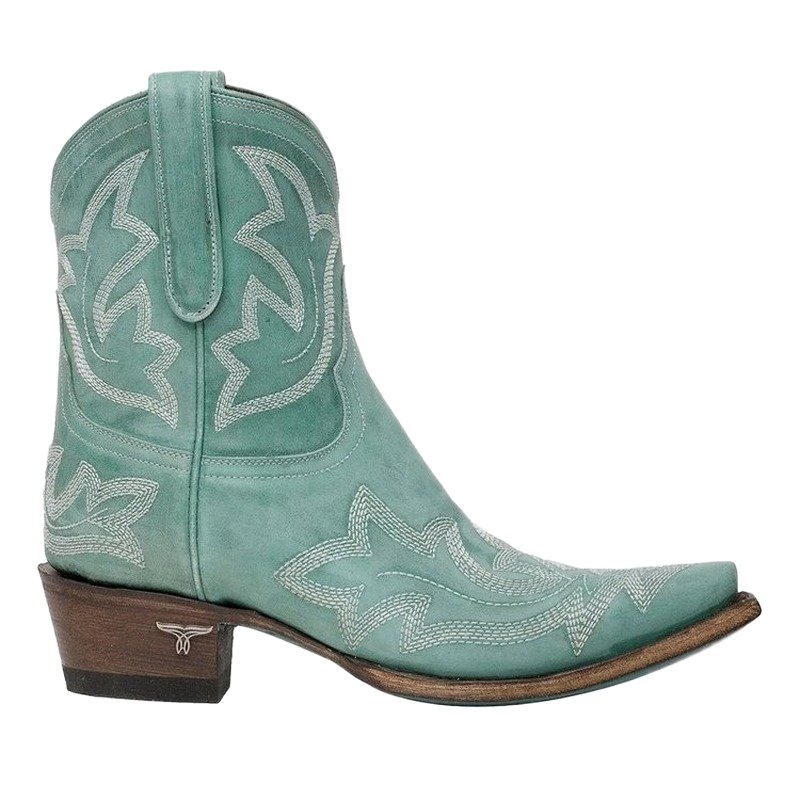 Nilanka | Embroidered Leather Cowboy Boots