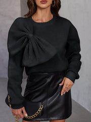 Melynda | Bow-Detail Sweatshirt