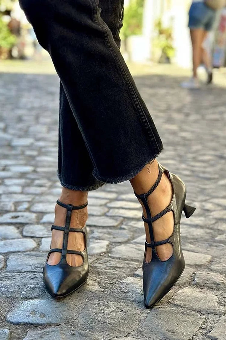 Women's mary jane shoes in Black