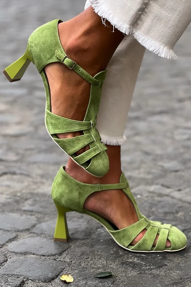 Women's heels in Green