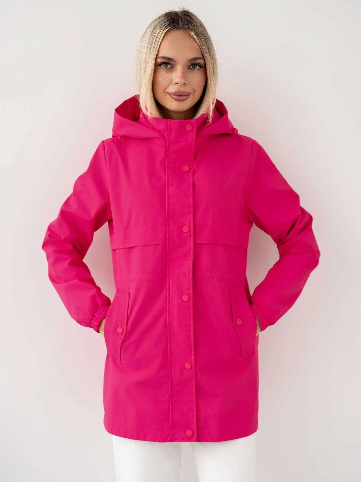 Dovie | Drawstring Hooded Parka