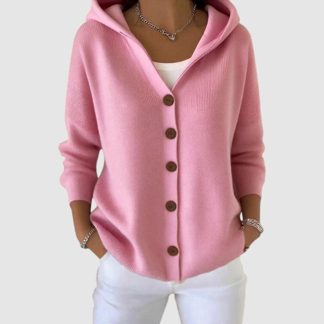 AYLIN | HOODED BUTTON-FRONT SKIRT