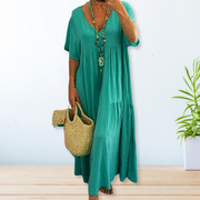 Maelis | Cotton Linen Dress