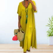 Maelis | Cotton Linen Dress