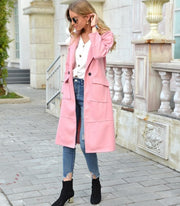 Nettie | Long Double-Breasted Coat