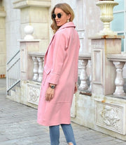Nettie | Long Double-Breasted Coat