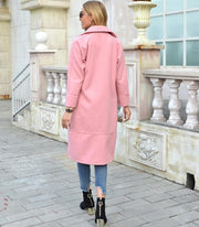 Nettie | Long Double-Breasted Coat