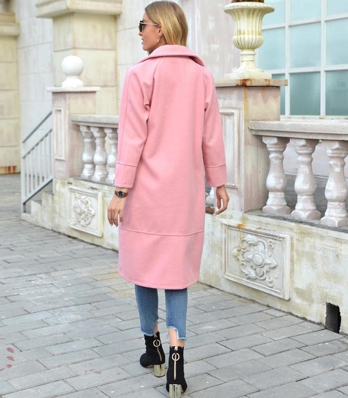 Nettie | Long Double-Breasted Coat
