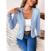 Ieshia | V-Neck Button Cardigan