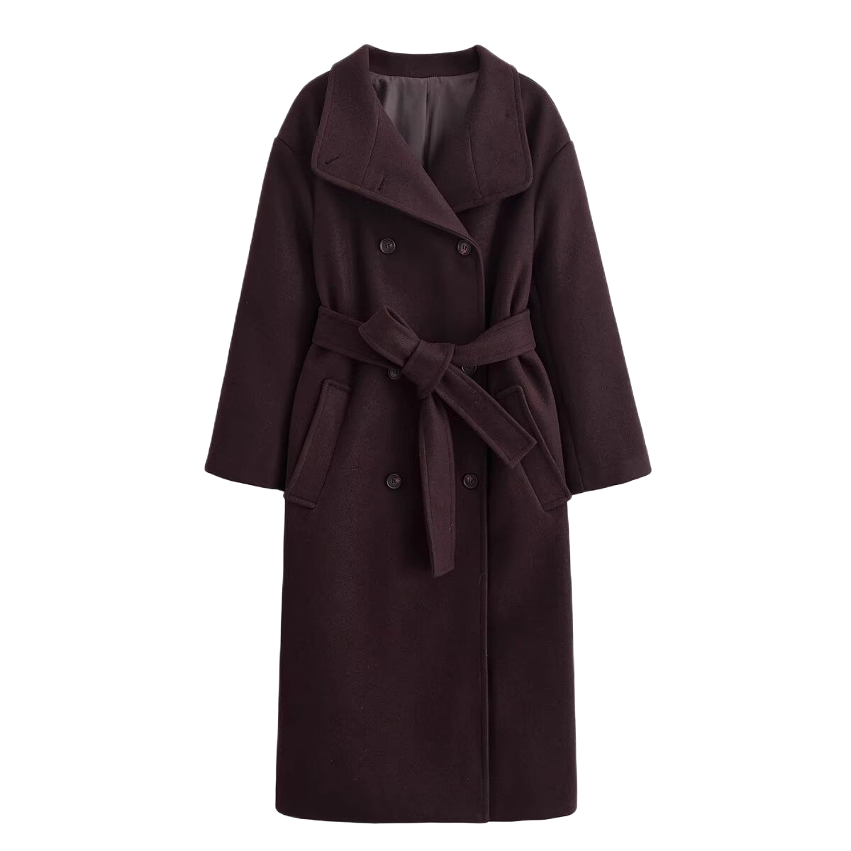 Nona | Belted Lapel Coat