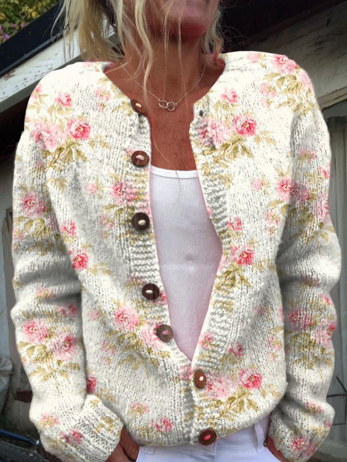 Anna | Vintage Floral Cardigan