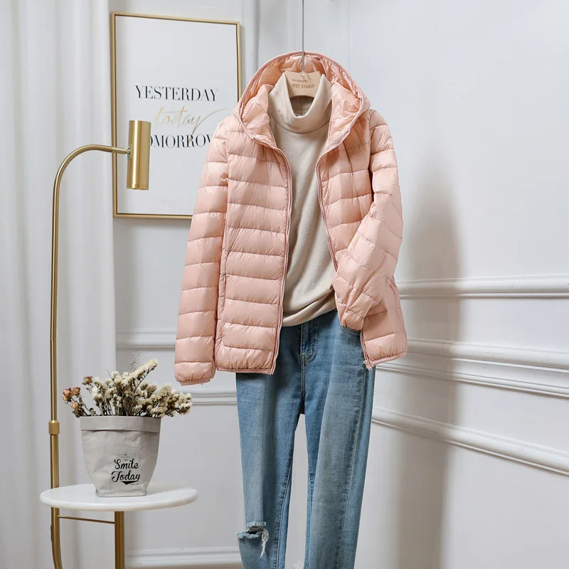 Orpha | Contrast-Lined Puffer Jacket