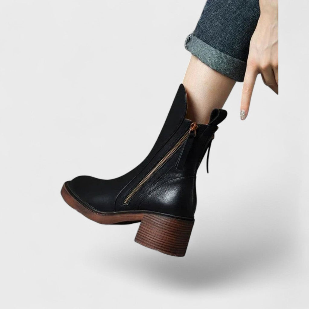 GARCIEL | LEATHER BOOTS