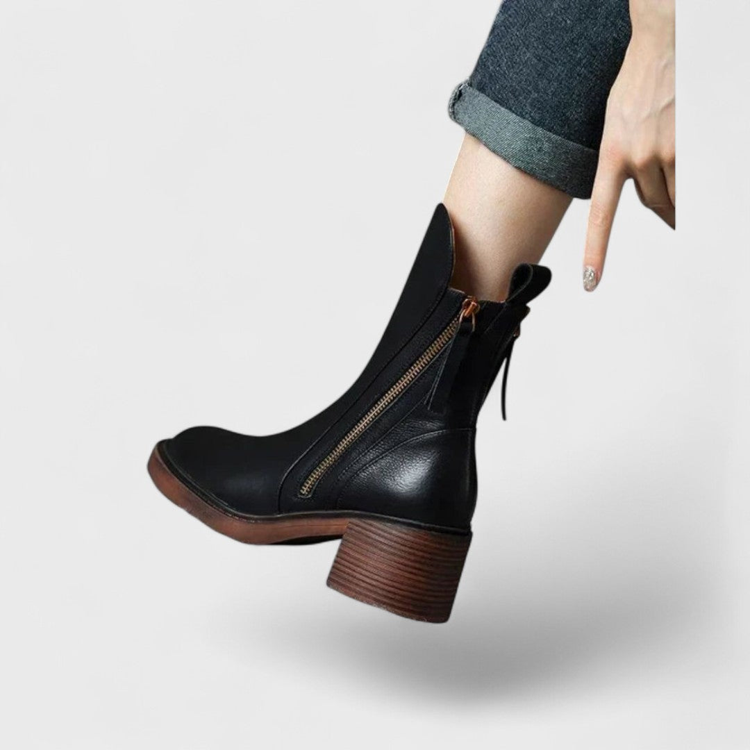 GARCIEL | LEATHER BOOTS