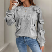 Raizy | Bow-Detail Sweatshirt