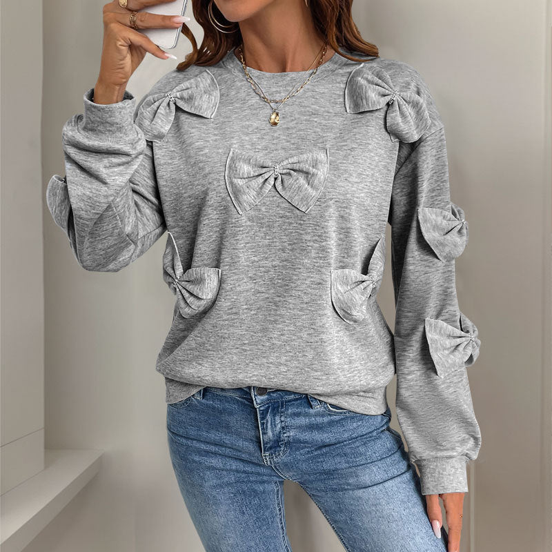 Raizy | Bow-Detail Sweatshirt