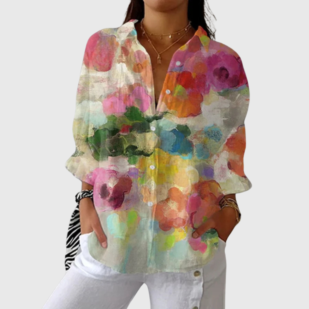 Vickie | Printed Blouse