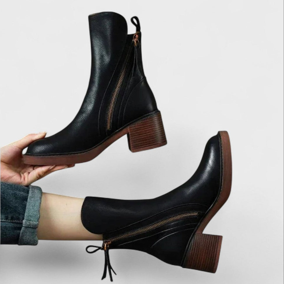 GARCIEL | LEATHER BOOTS
