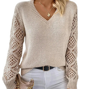 Tirzah | Open-Knit Sleeve Jumper