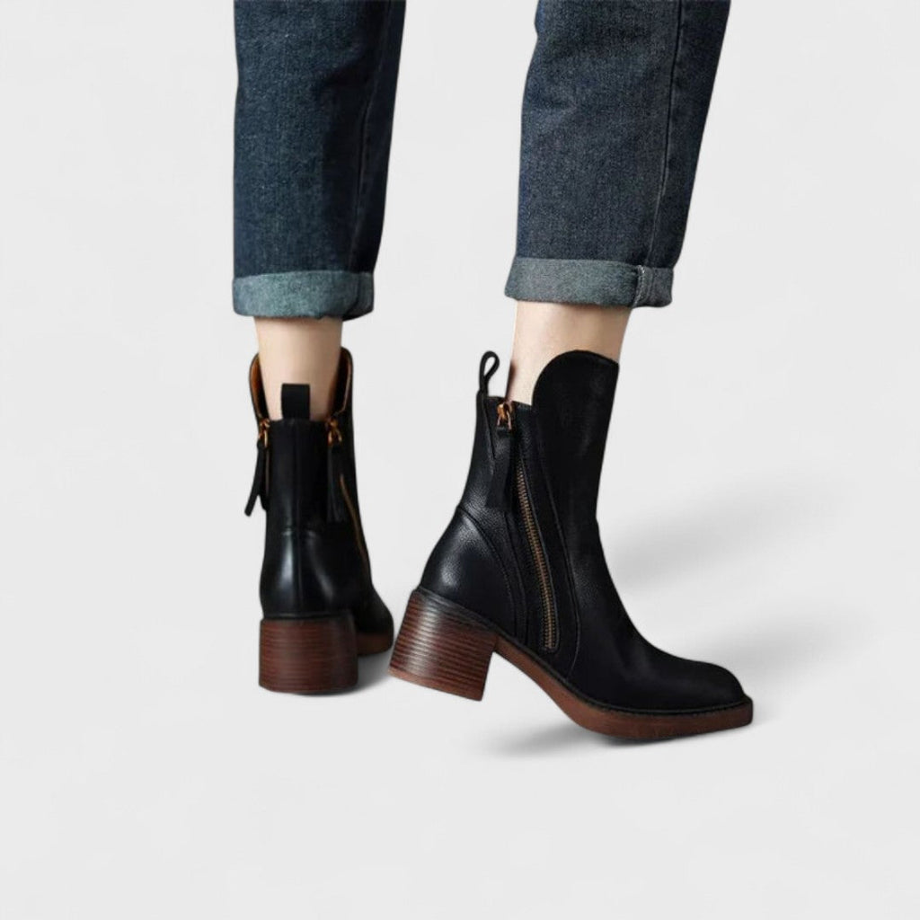GARCIEL | LEATHER BOOTS