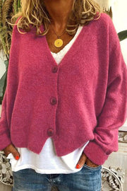 Erline | V-Neck Button Cardigan