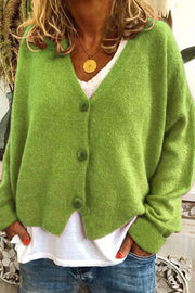 Erline | V-Neck Button Cardigan