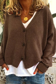 Erline | V-Neck Button Cardigan