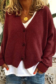 Erline | V-Neck Button Cardigan