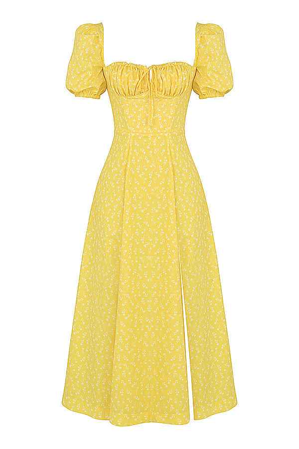 AVIANA | FLORAL MIDI DRESS