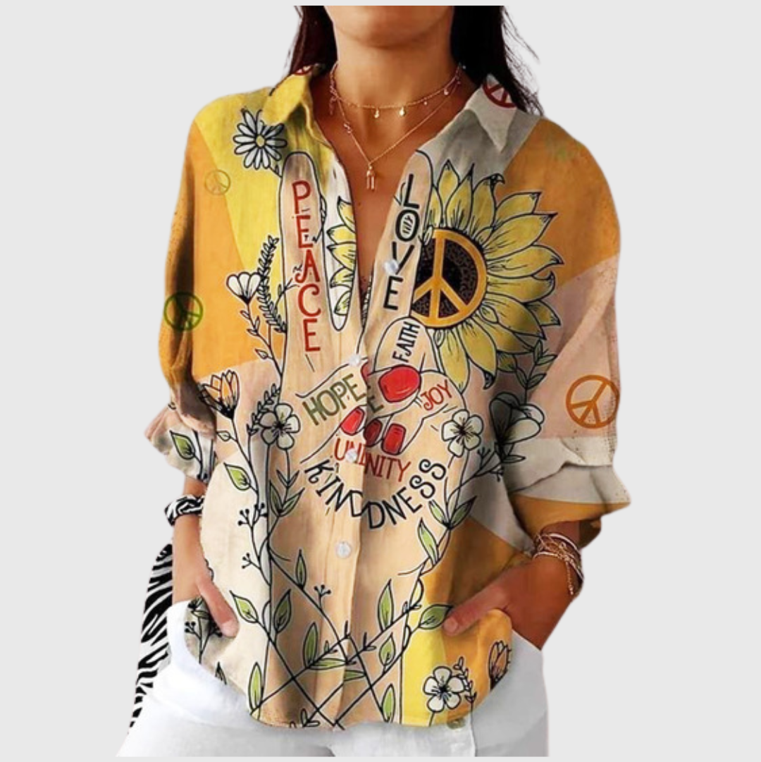 Veronica | Printed Blouse