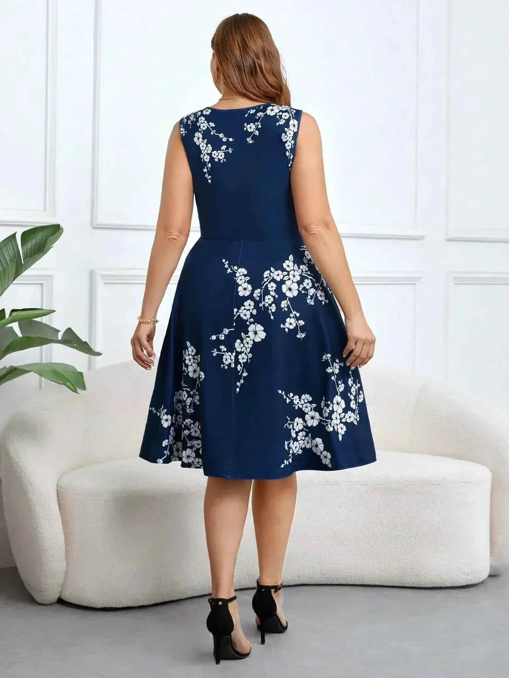 DANICA | FLORAL WRAP DRESS