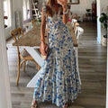 SHERA | FLORAL FLOWING DRESS