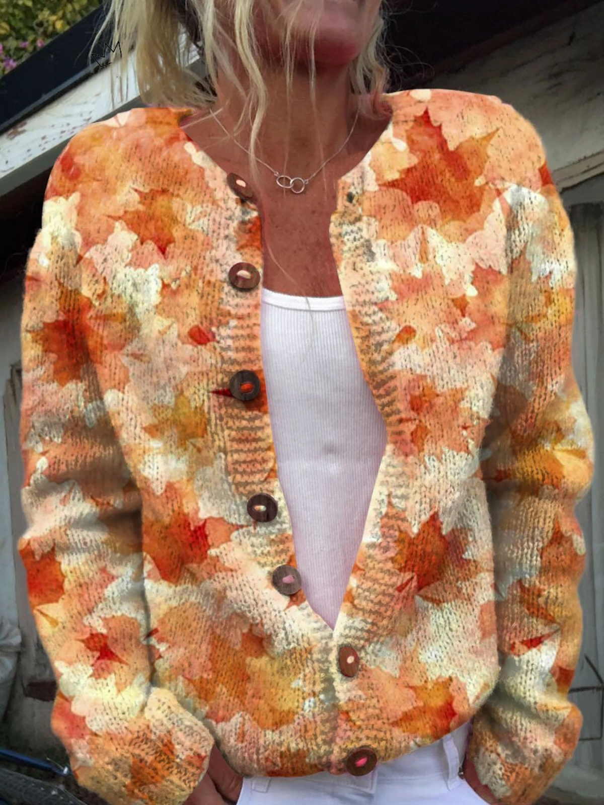 ORNELLA | VINTAGE KNITTED CARDIGAN