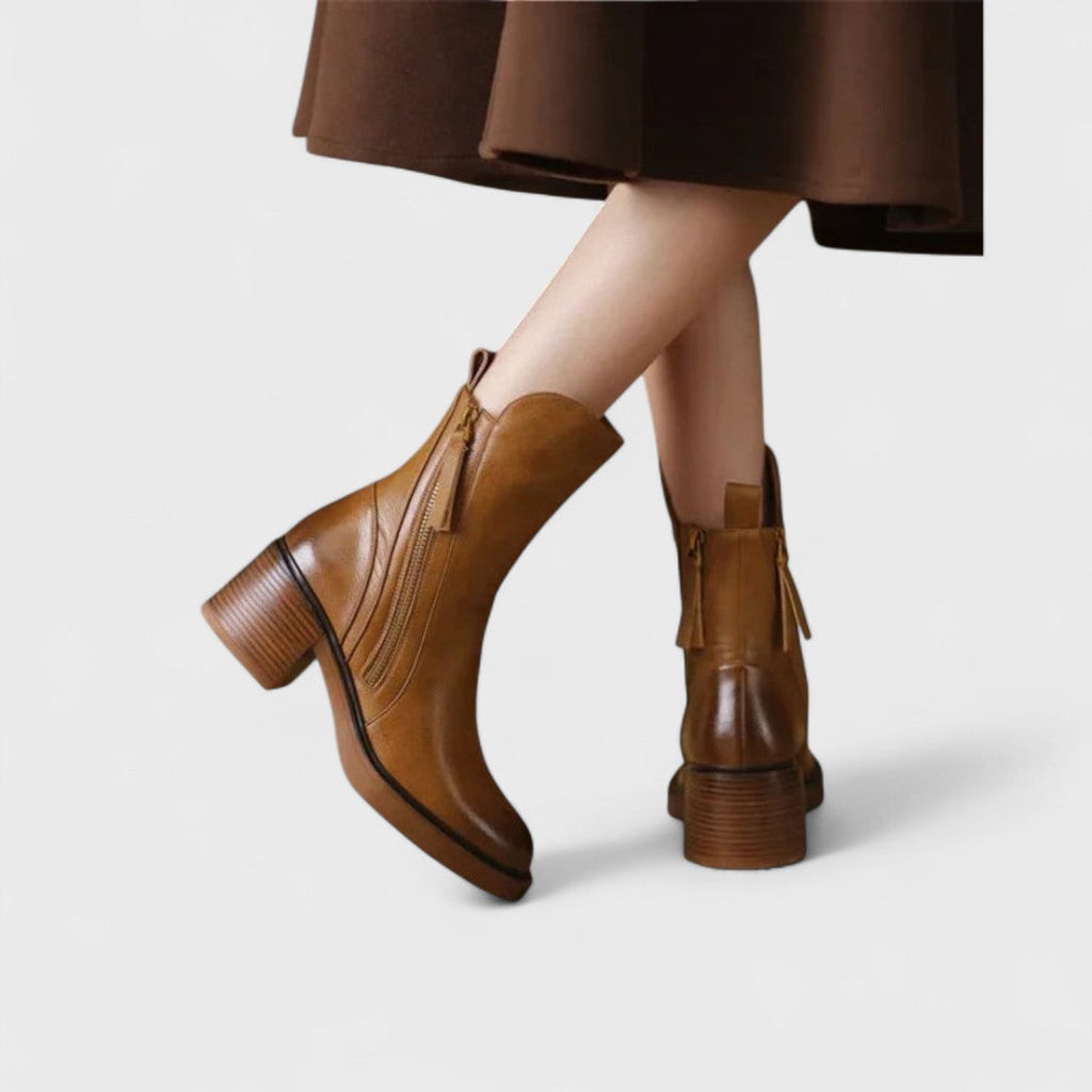 GARCIEL | LEATHER BOOTS