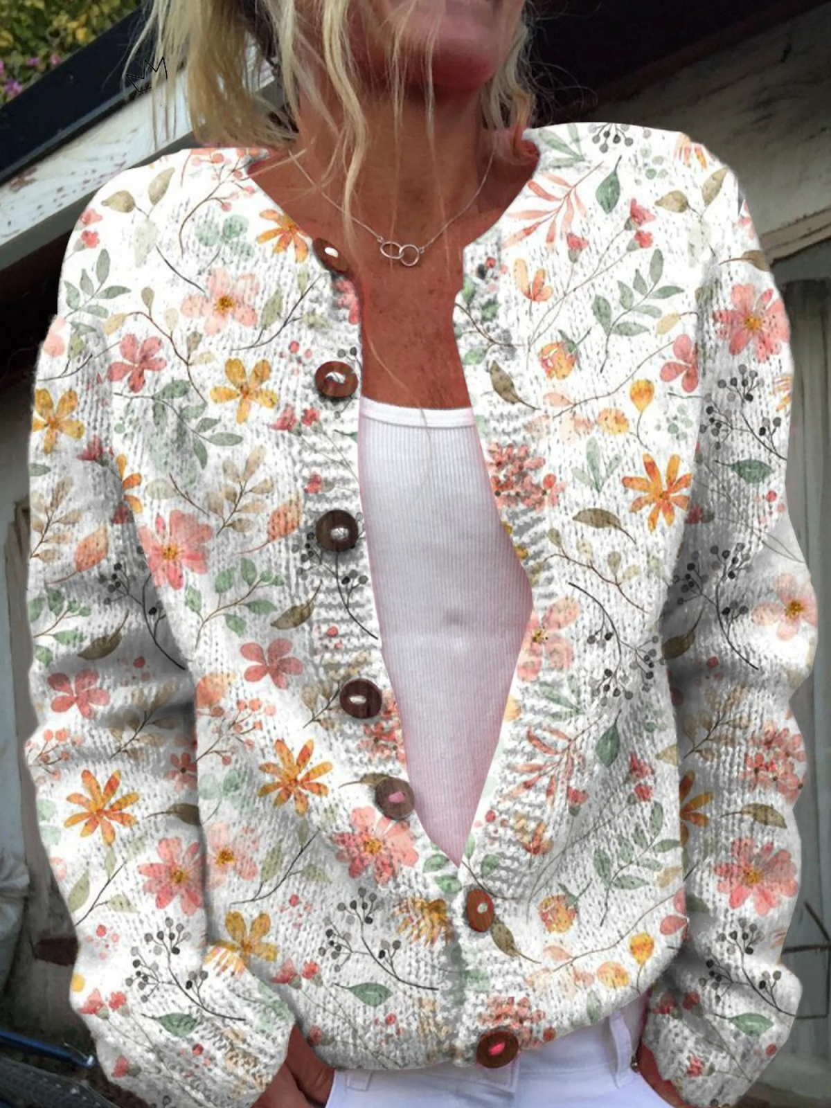 CARLA | VINTAGE FLORAL CARDIGAN
