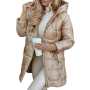 Suzanne | Elegant Autumn Coat with Hood